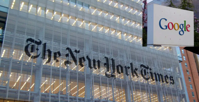 New York Times makes $100 million deal with Google