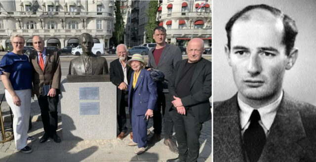 Raoul Wallenberg monument inaugurated in Stockholm