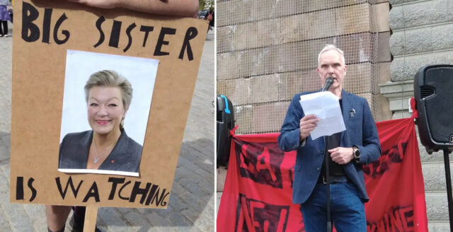 Demonstration against Chat Control – Bahnhof CEO warns of risks