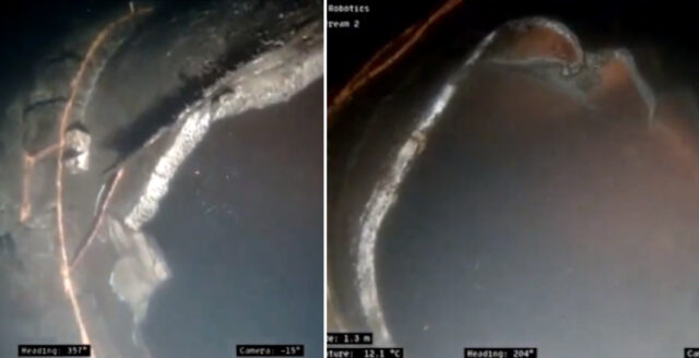 New footage shows damage to Nord Stream 2