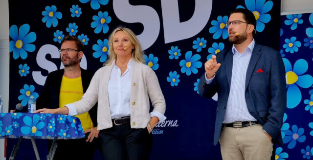 Sweden Democrats as big as Swedish ruling parties combined