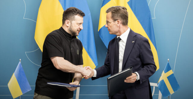 Ulf Kristersson Volodymyr Zelenskyj